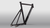 Geometry Unknown Bikes Fixie PS1 Frame Black Carbon Fork Seatpost