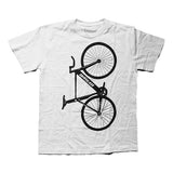 Unknown Bikes Fixed Gear Fixie Single Speed T-shirt White Front