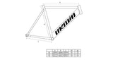 Unknown Bikes Fixie Paradigm Frame Geometry