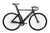Image 1: Unknown LV3 Black Chameleon fixed gear track bike - full side view