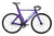 Unknown LV3 Purple Chameleon | Fixed Gear Track Bike