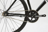 Unknown Bikes Fixed Gear PS1 Single Speed Black Chain Wheel