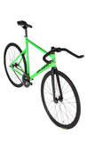 Unknown Bikes Fixed Gear PS1 Single Speed Green Bullhorns