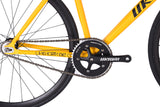 Unknown Bikes Fixed Gear PS1 Single Speed Yellow Crankset