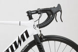 Unknown Bikes Fixed Gear Singularity Fixie Track Bike White Handlebars