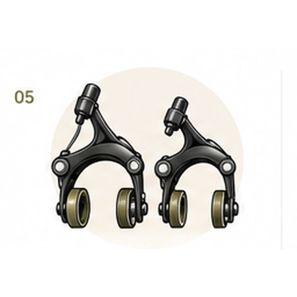 Front and rear brakes graphic